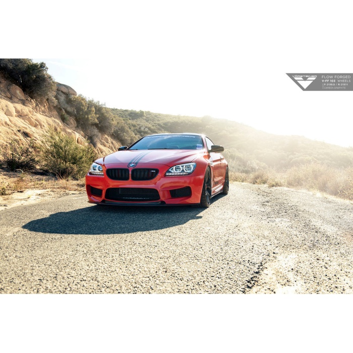 Vorsteiner BMW F12 M6 Front Spoiler Carbon Fiber Glossy