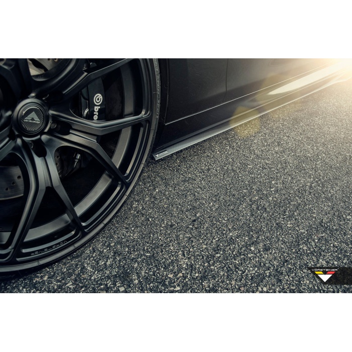 Vorsteiner BMW F12 M6 Side Blades Carbon Fiber Glossy