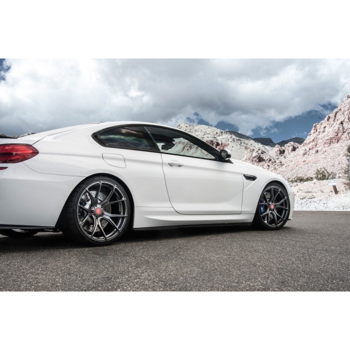 Vorsteiner BMW F12 M6 Side Blades Carbon Fiber Glossy