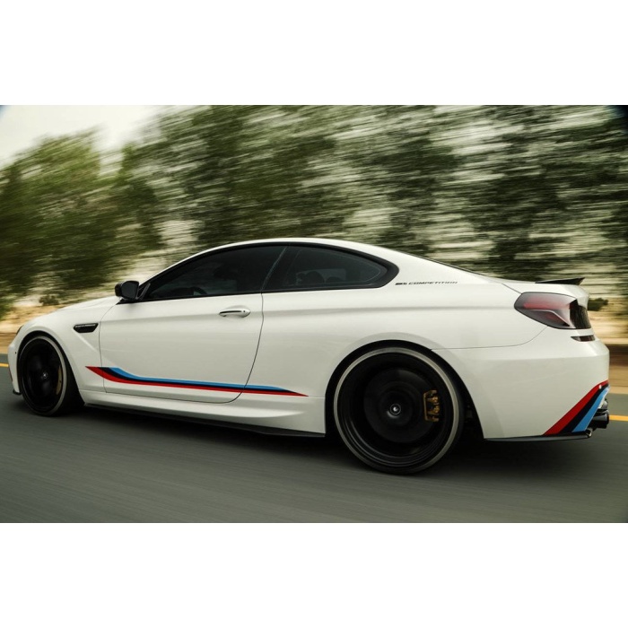 Vorsteiner BMW F12 M6 Side Blades Carbon Fiber Glossy