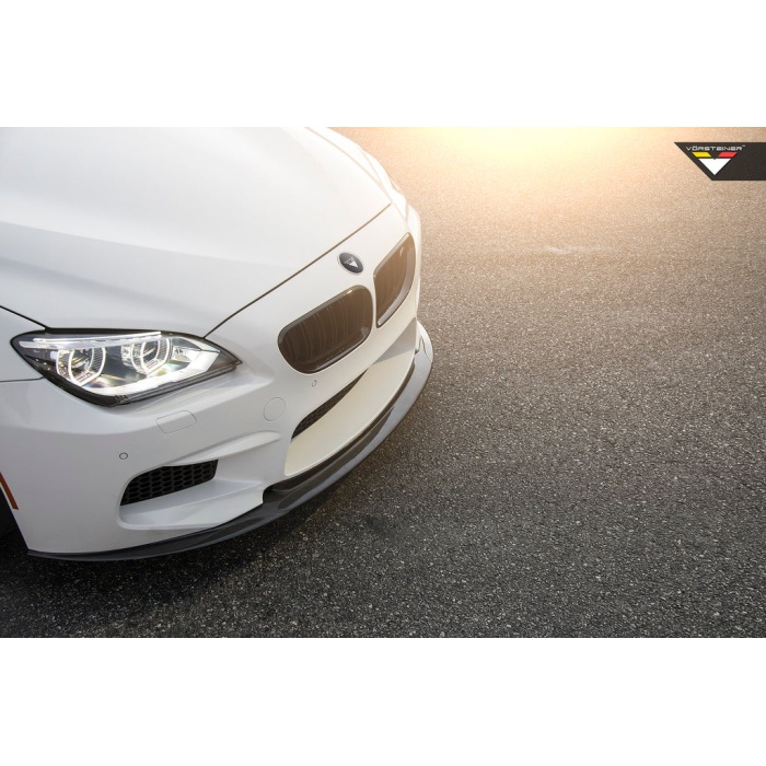 Vorsteiner BMW F12 M6 GTS-V Performance Front Spoiler Carbon Fiber Glossy