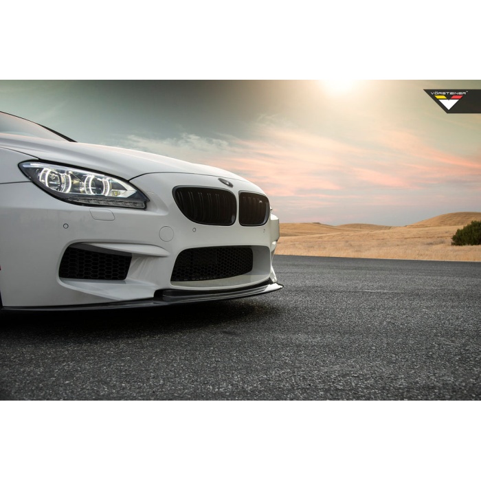 Vorsteiner BMW F12 M6 GTS-V Performance Front Spoiler Carbon Fiber Glossy