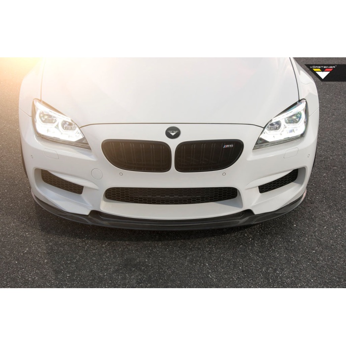 Vorsteiner BMW F12 M6 GTS-V Performance Front Spoiler Carbon Fiber Glossy