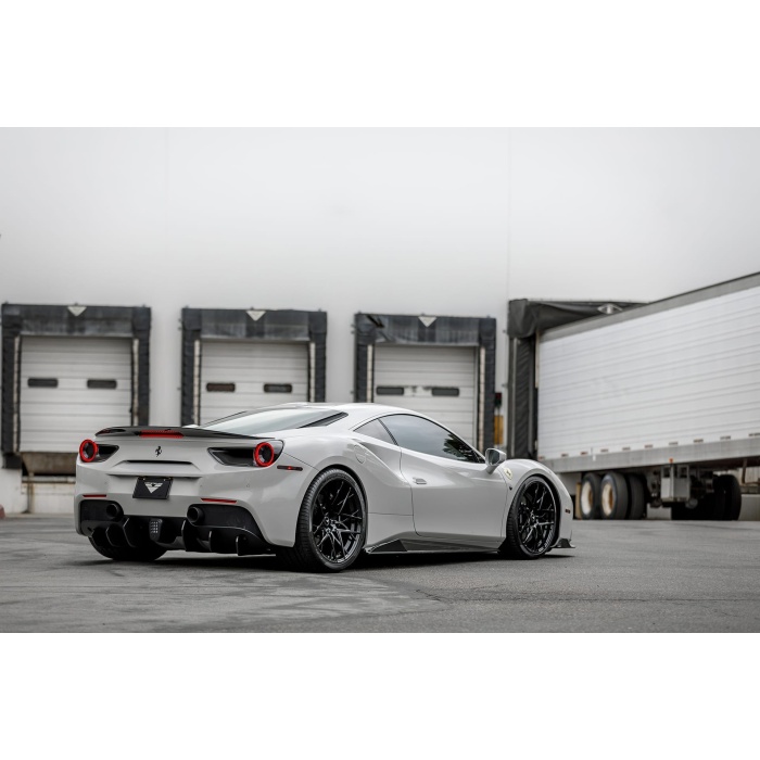 Vorsteiner FERRARI 488 ITALIA Sideskirts Carbon Fiber Glossy