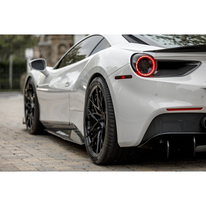 Vorsteiner FERRARI 488 ITALIA Sideskirts Carbon Fiber Glossy