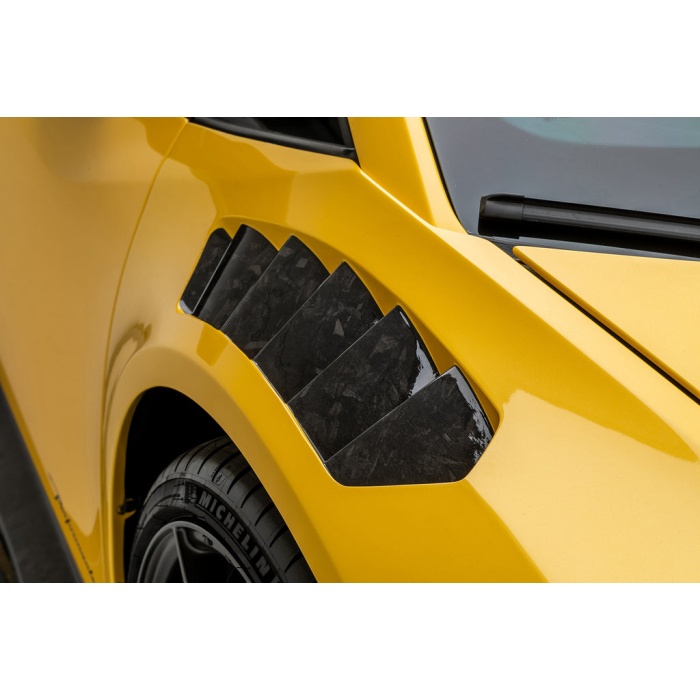 Vorsteiner LAMBORGHINI HURACAN PERFORMANTE TRENTO Front Fenders w/ Integrated Vents and Splash Shields Carbon Matrix Glossy