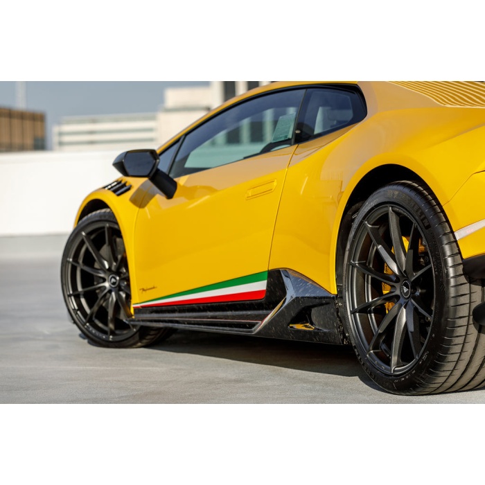 Vorsteiner LAMBORGHINI HURACAN PERFORMANTE TRENTO Side Blades Carbon Matrix Glossy