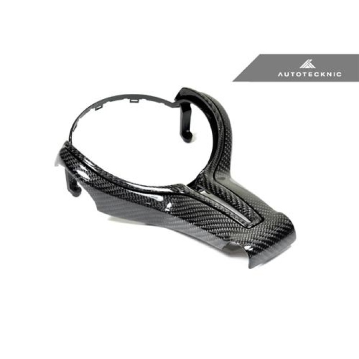 AutoTecknic F-Chassis M Vehicles - Carbon Fiber Outer Steering Wheel Trim