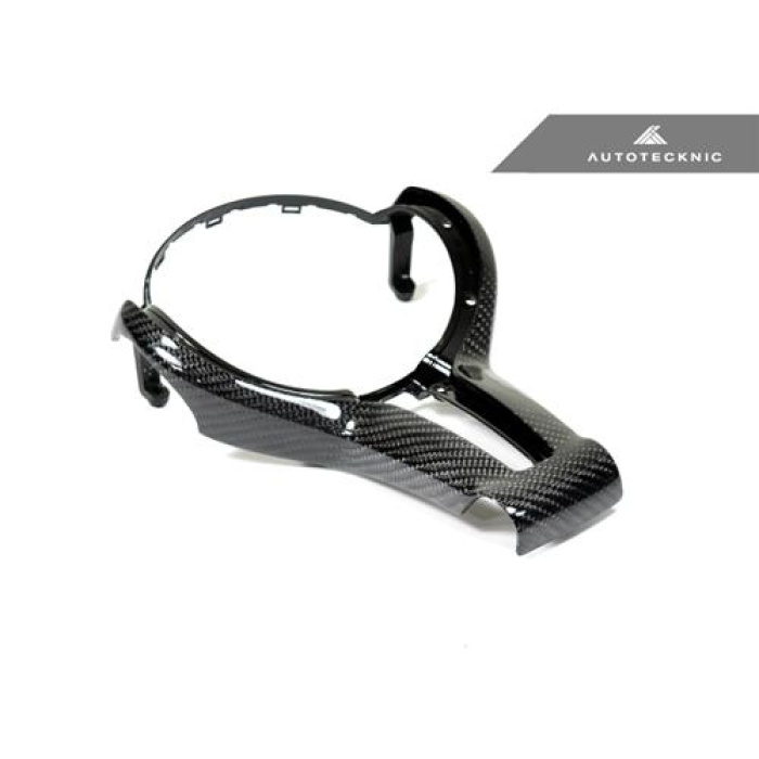AutoTecknic F-Chassis M Vehicles - Carbon Fiber Outer Steering Wheel Trim