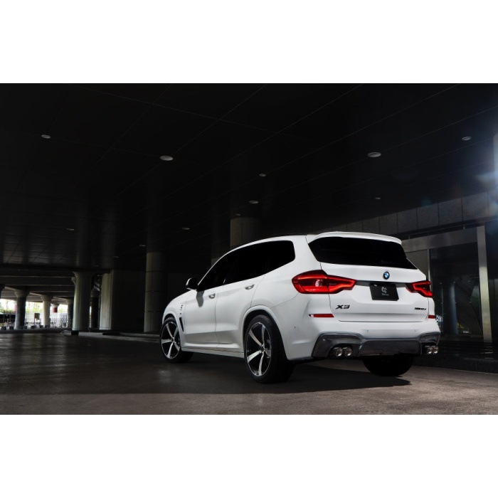 3D Design G01 X3 Pre-LCI M40i Carbon Rear Diffuser