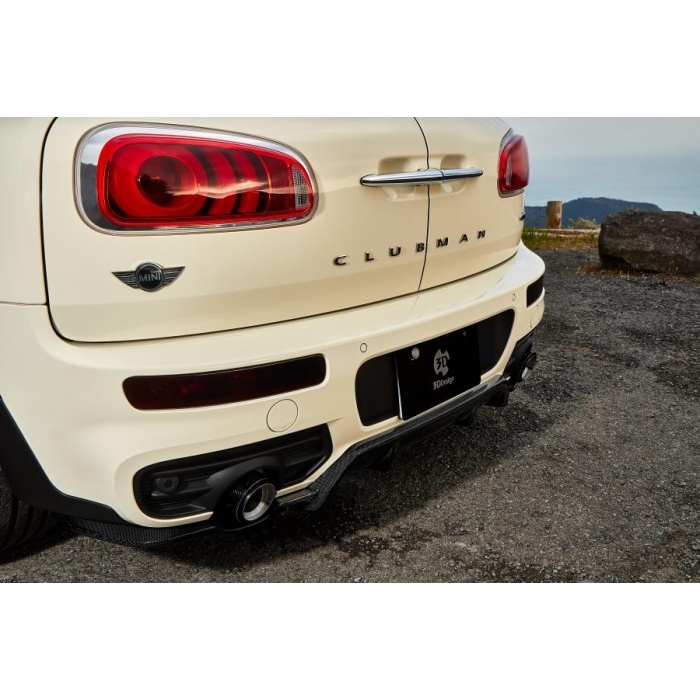 3D Design F54 Mini Cooper Clubman JCW Carbon Rear Diffuser