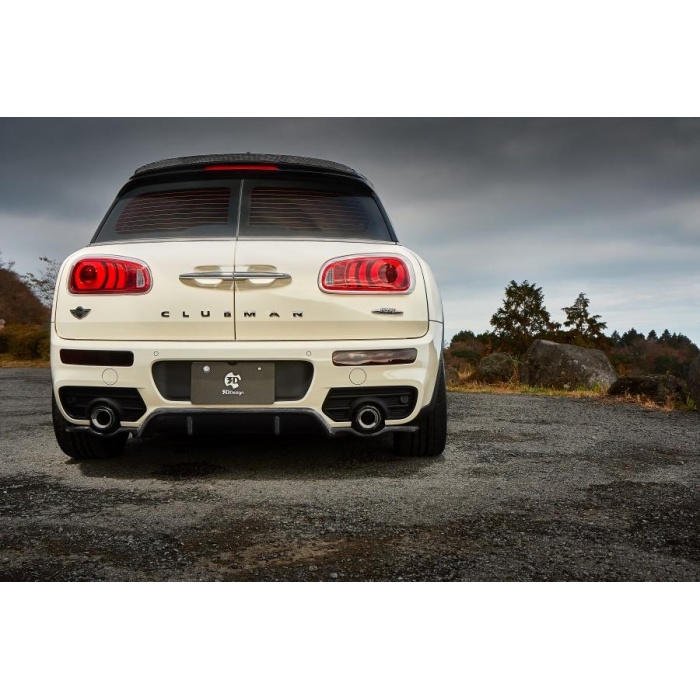 3D Design F54 Mini Cooper Clubman JCW Carbon Rear Diffuser