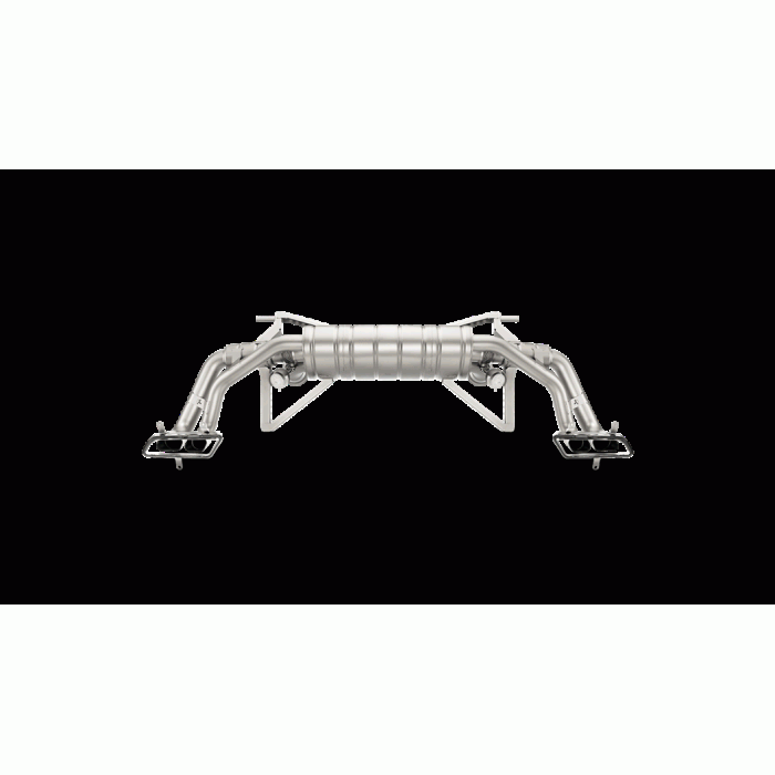 Akrapovic Audi R8 5.2 FSI Coupe/Spyder Slip-On Exhaust System w/ Carbon Tip Set (Titanium)