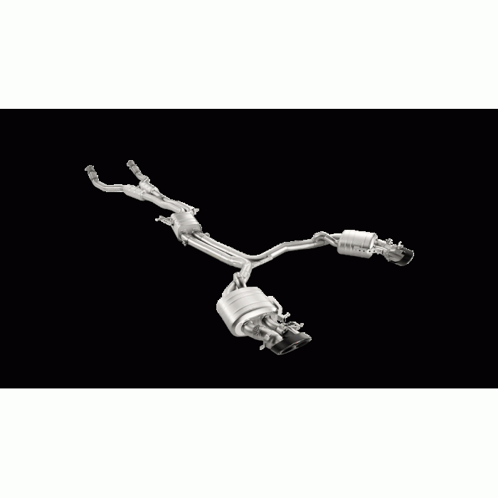 Akrapovic Audi C7 RS6 Avant Evolution Exhaust System w/ Carbon Tips (Titanium)