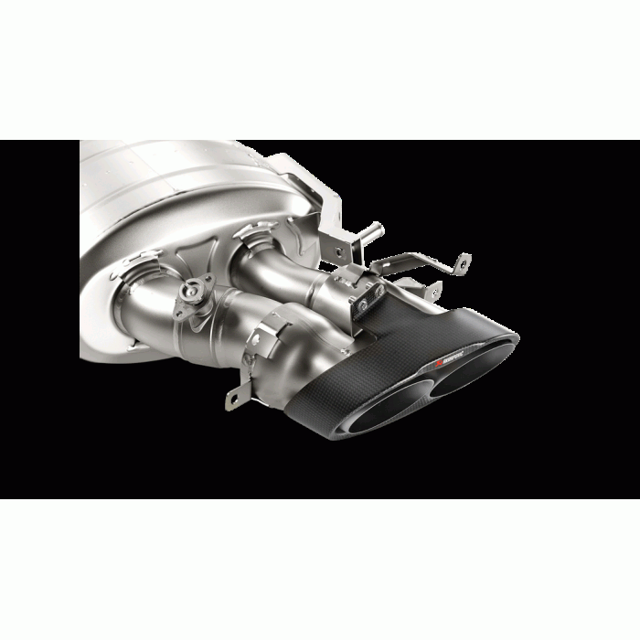 Akrapovic Audi C7 RS6 Avant Evolution Exhaust System w/ Carbon Tips (Titanium)