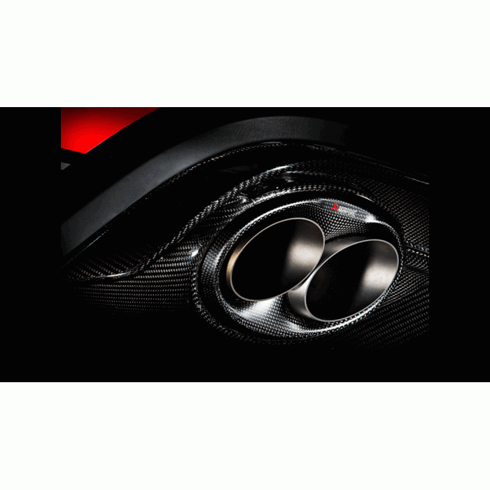 Akrapovic Audi C7 RS6 Avant Evolution Exhaust System w/ Carbon Tips (Titanium)