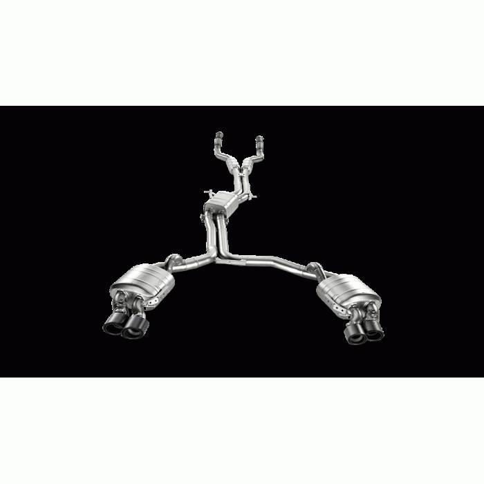Akrapovic Audi C7 S6 Avant/Limousine Evolution Exhaust System w/ Carbon Tips (Titanium)