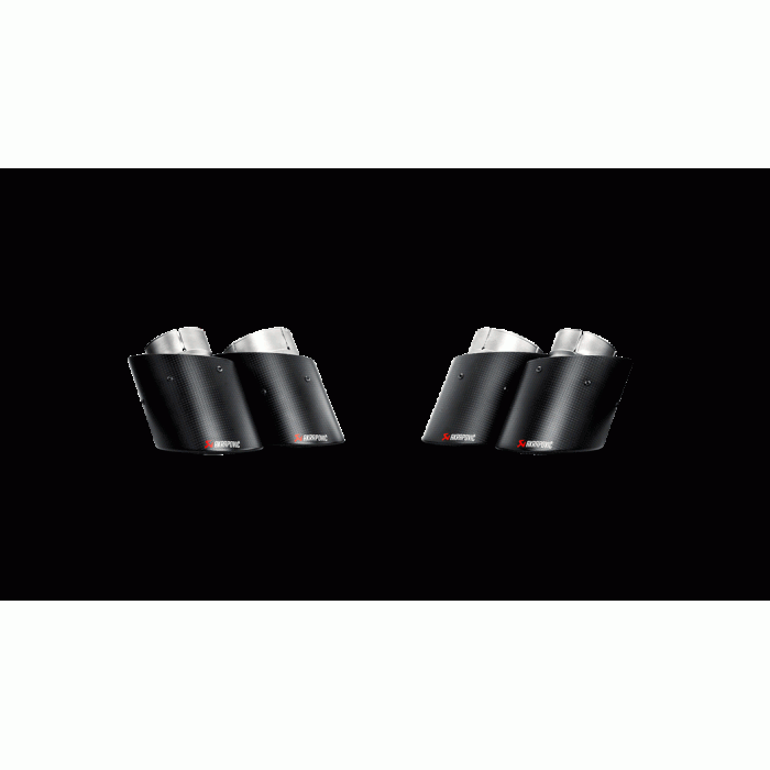 Akrapovic Audi C7 S7 Sportback Evolution Exhaust System w/ Carbon Tips (Titanium)