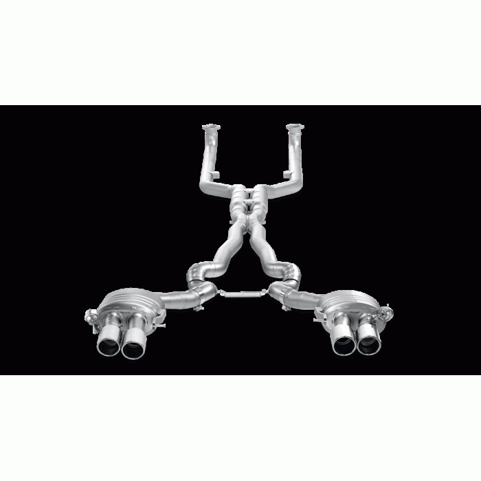 Akrapovic F10 M5 Evolution Exhaust System w/ Carbon Tail Pipe Set (Titanium)