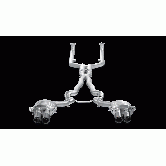 Akrapovic F12 / F13 M6 Evolution Exhaust System w/ Carbon Tail Pipe Set (Titanium)