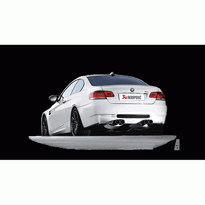 Akrapovic E92 / E93 M3 Evolution Exhaust System w/ Carbon Tail Pipe Set (Titanium)