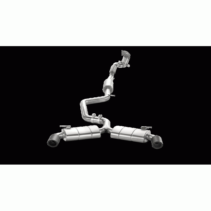 Akrapovic Golf GTI MK7 Evolution Exhaust System w/ Carbon Tail Pipe Set (Titanium)