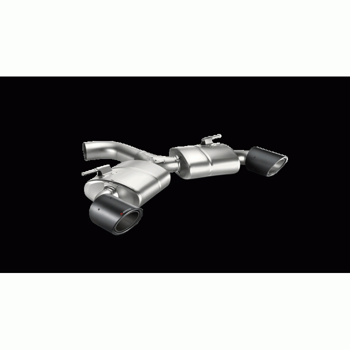 Akrapovic Golf GTI MK7 FL (169kW) Slip-On Race Exhaust System w/ Carbon Tail Pipe Set (Titanium)