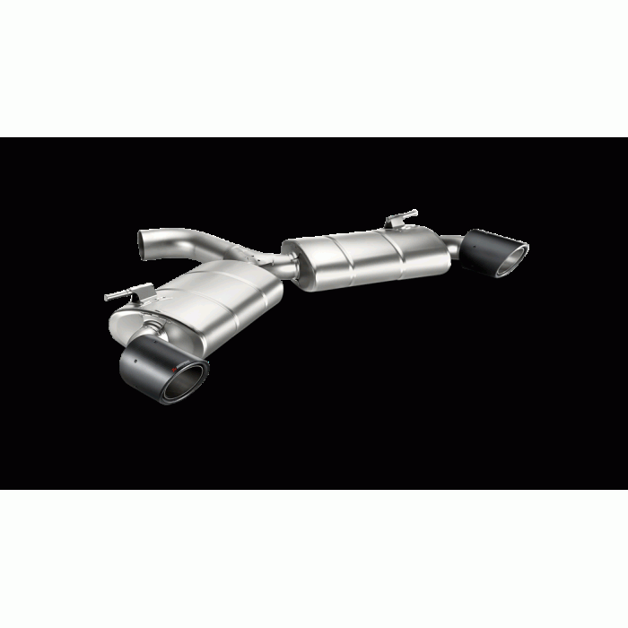 Akrapovic Golf GTI MK7 FL (169kW) Slip-On Exhaust System w/ Carbon Tail Pipe Set (Titanium)