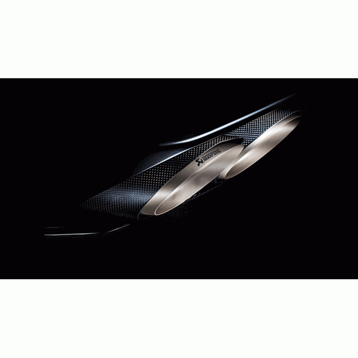 Akrapovic Huracan LP 610-4 Coupe / Spyder Slip-On Exhaust System w/ Carbon Tail Pipe Set (Titanium)