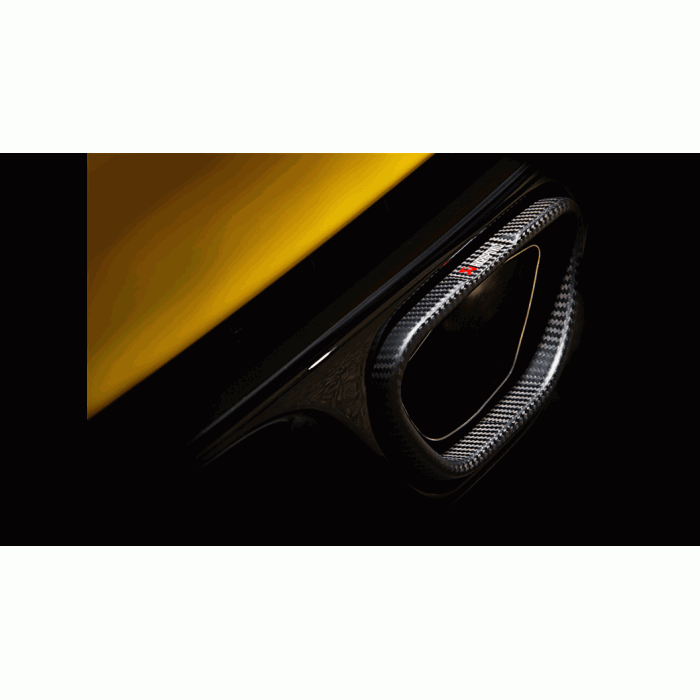 Akrapovic Renault Megane Coupe RS Evolution Exhaust System w/ Carbon Tail Pipe Set (Titanium)