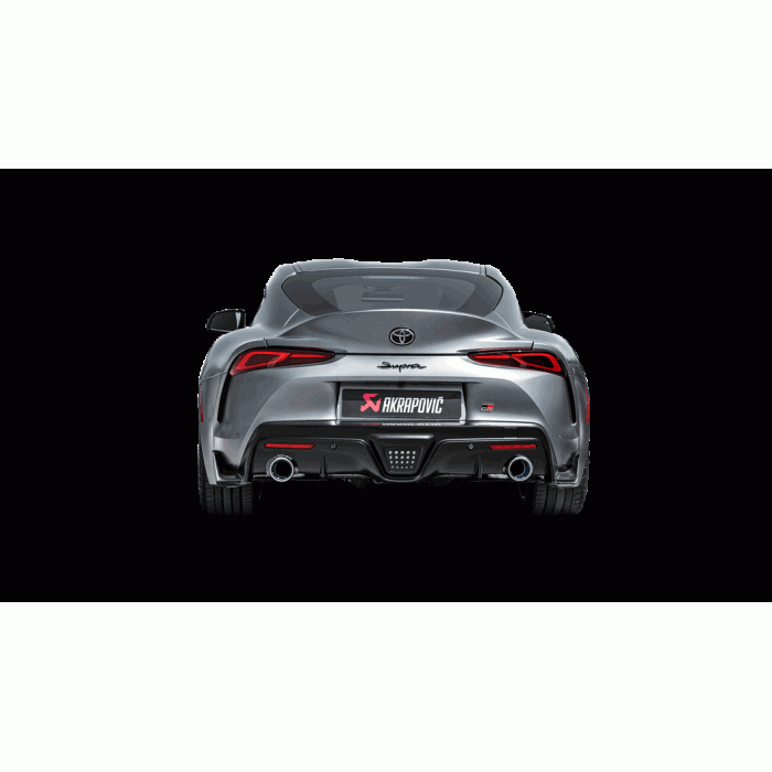 Akrapovic A90 Supra Evolution Exhaust System w/ Tips (Titanium)