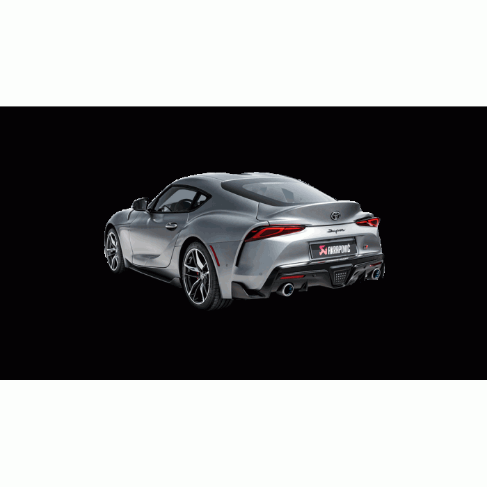 Akrapovic A90 Supra Evolution Exhaust System w/ Tips (Titanium)