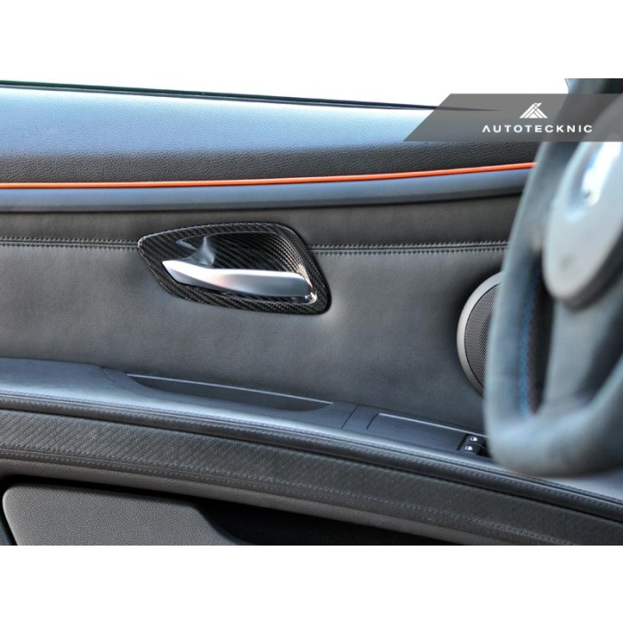 Autotecknic E92 / E93 M3 Dry Carbon Interior Door Handle Trim Set
