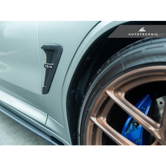 Autotecknic F9X X3M / X4M / G0X X3 / X4 - Replacement Dry Carbon Fiber Fender Trims
