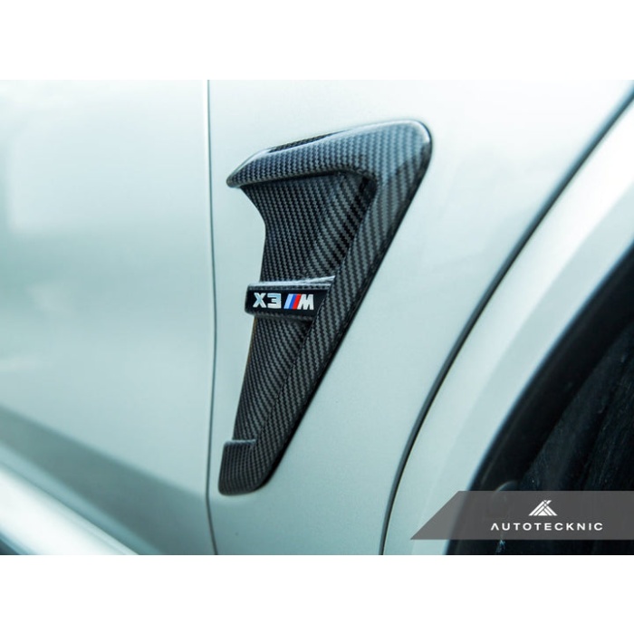 Autotecknic F9X X3M / X4M / G0X X3 / X4 - Replacement Dry Carbon Fiber Fender Trims