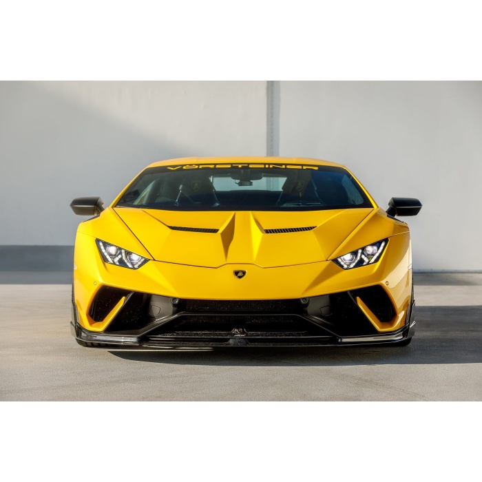 Vorsteiner LAMBORGHINI HURACAN PERFORMANTE TRENTO Front Spoiler Carbon Matrix Glossy