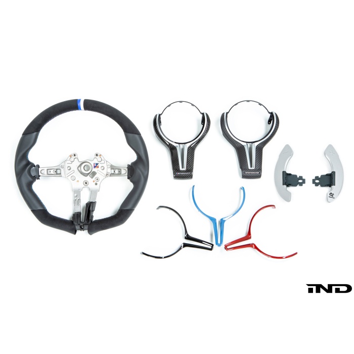 3D Design F8X M2 / M3 / M4  Alcantara + Leather Steering Wheel