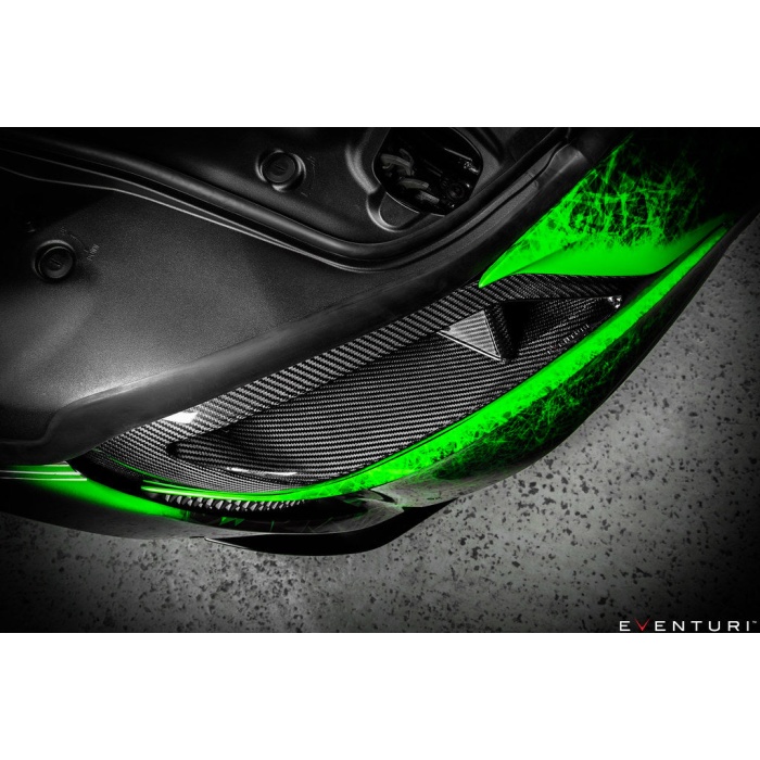 Eventuri Toyota A90 Supra Black Carbon Headlamp Race Duct