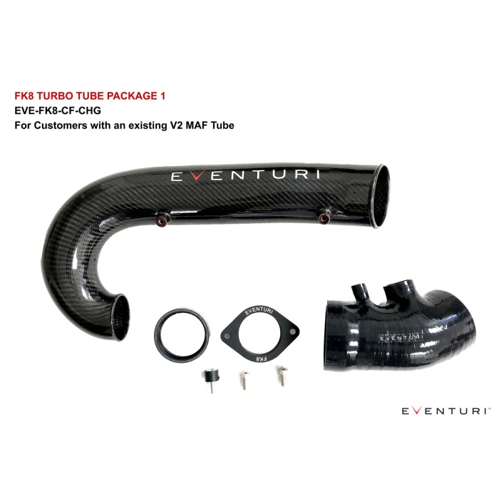 Eventuri FK8 Civic Type-R Carbon Charge Pipe