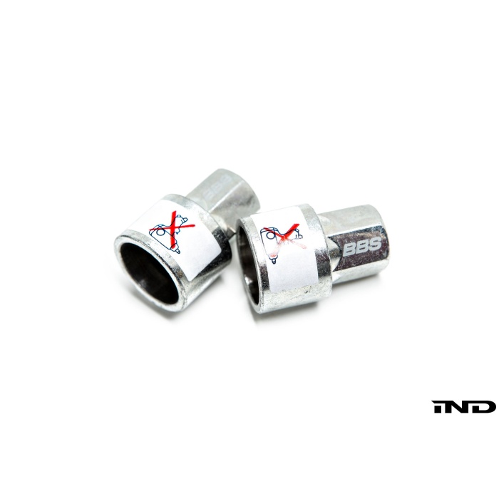 BBS M14x1.25 Locking Wheel Bolt Set - Black Chrome