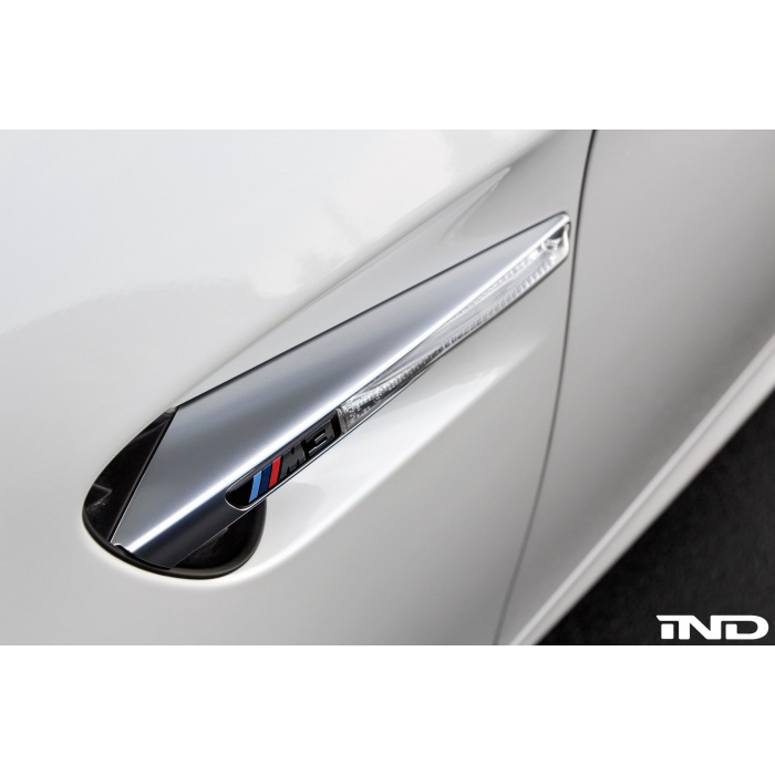 BMW E9X M3 Replacement Side Grille Emblem Set