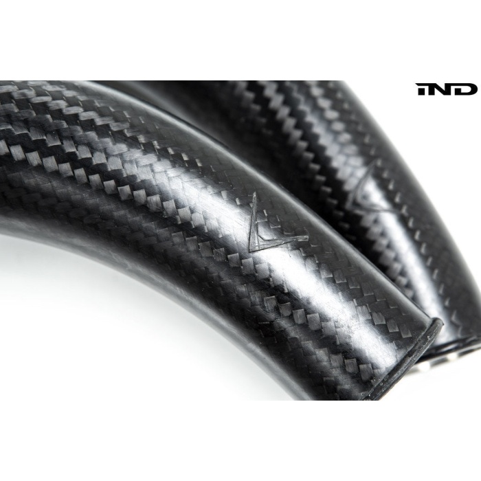 Eventuri BMW F8X M2C M3 M4 S55 Black Carbon Charge Pipe Set - Matte