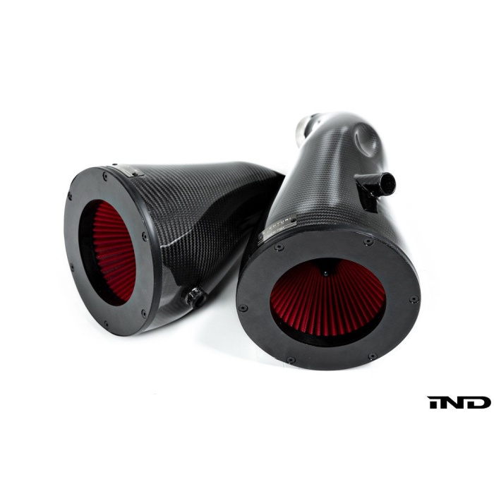 Eventuri Mercedes C190 / R190 AMG GT / GTS / GTR Black Carbon Intake + Engine Cover - Gloss