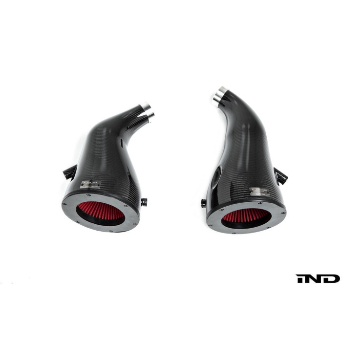 Eventuri Mercedes C190 / R190 AMG GT / GTS / GTR Black Carbon Intake + Engine Cover - Gloss