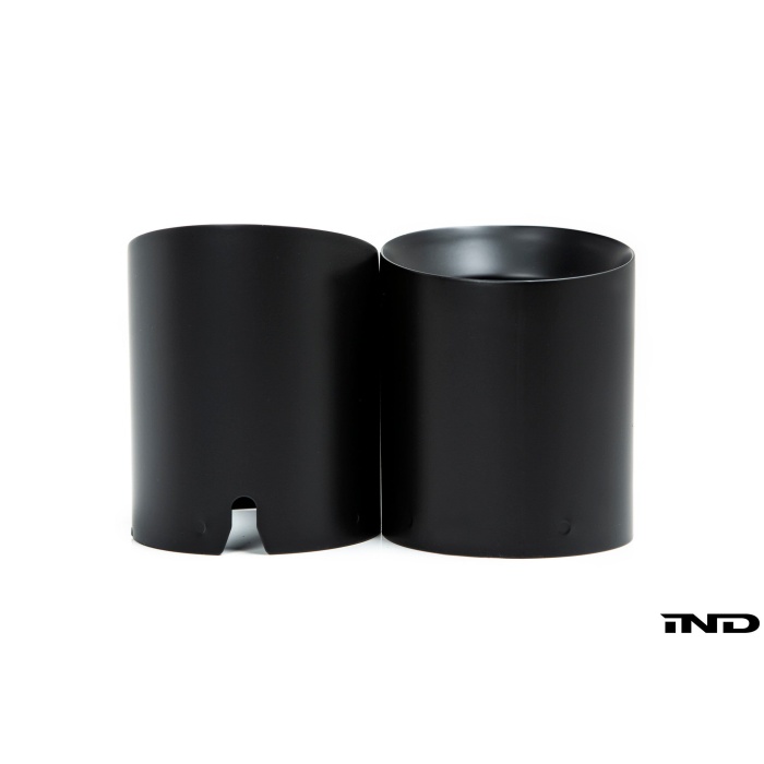 IND A90 Supra Exhaust Tip Set - Matte Black