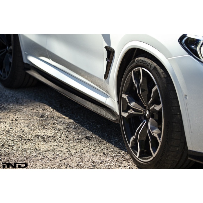 3D Design F97 X3M / F98 X4M Carbon Side Skirt Set