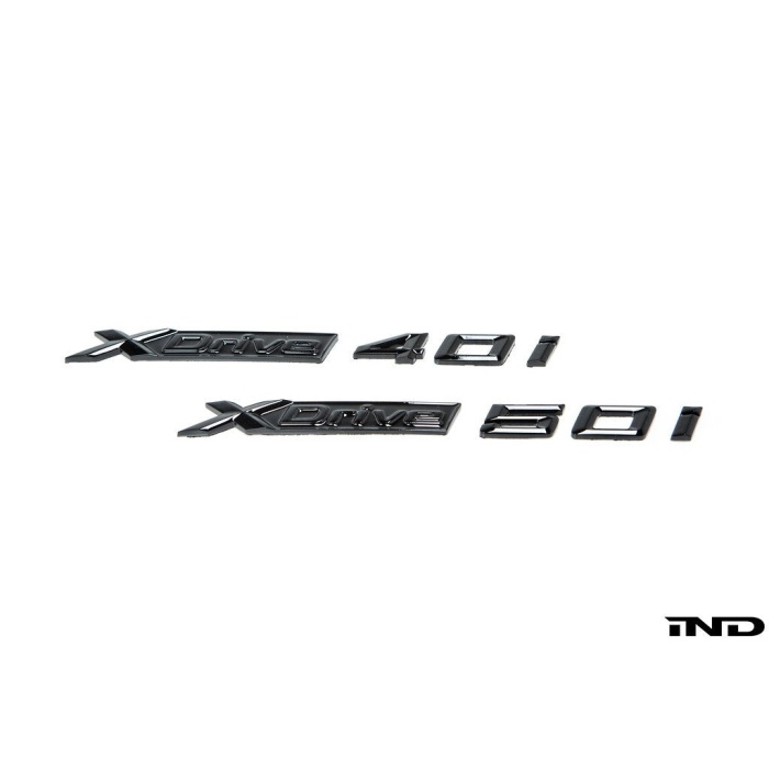 IND G05 G06 G07 xDrive / sDrive Painted Trunk Emblem