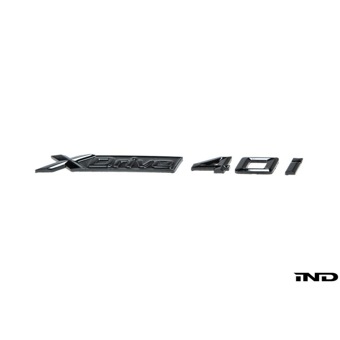 IND G05 G06 G07 xDrive / sDrive Painted Trunk Emblem
