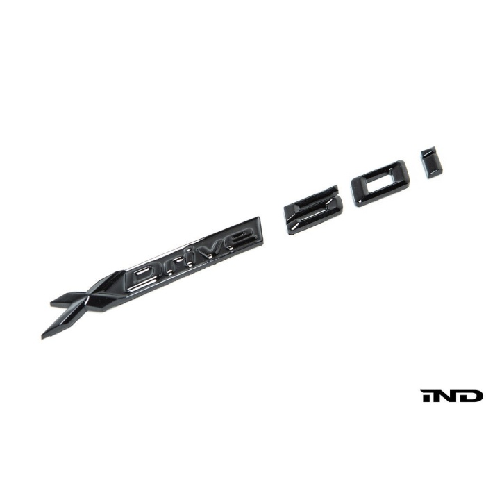 IND G05 G06 G07 xDrive / sDrive Painted Trunk Emblem