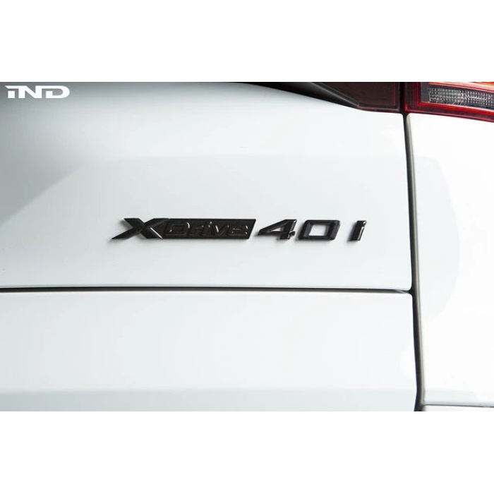 IND G05 G06 G07 xDrive / sDrive Painted Trunk Emblem